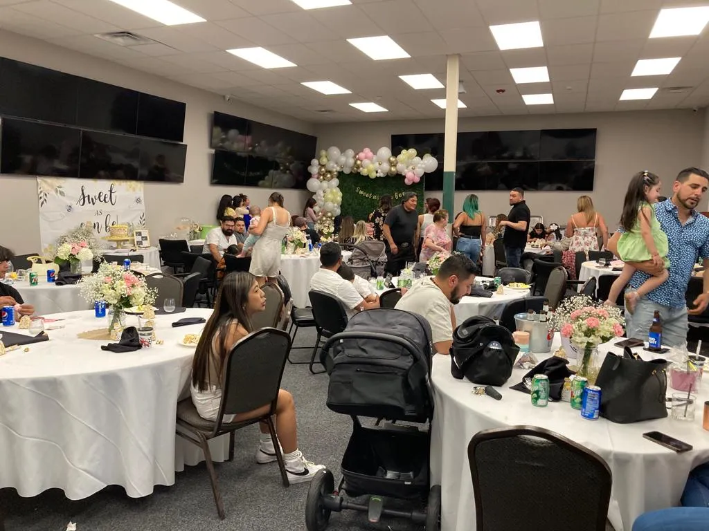Baby shower celebration at Black Eyed Susan